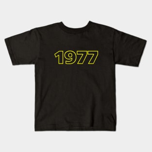 Retro 1977 Kids T-Shirt